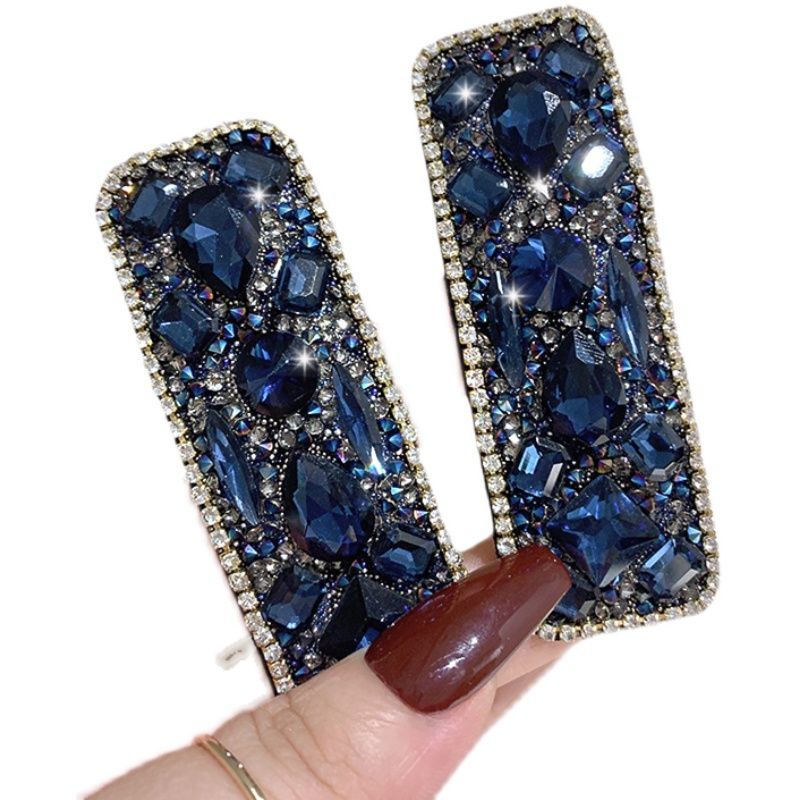 【A01】Hair clips-dark crystal【$32.33】